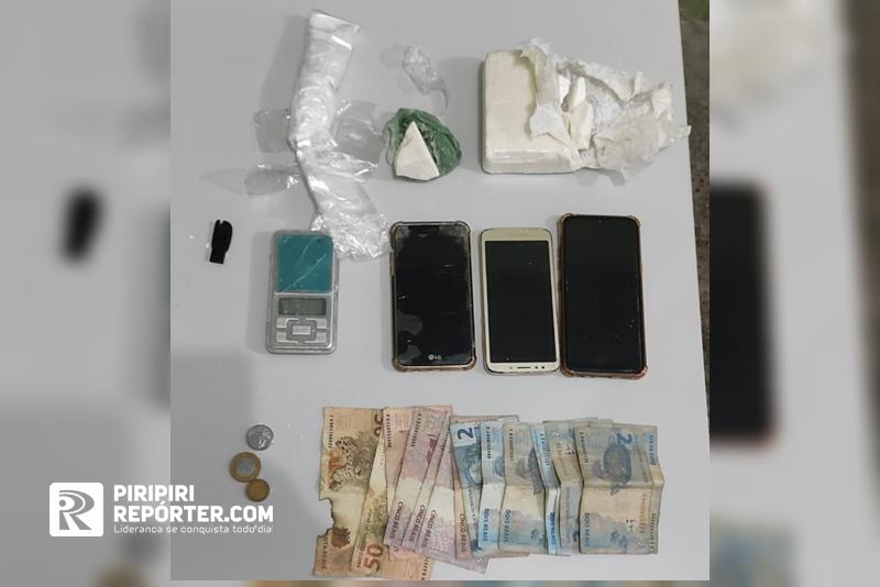 Polícia apreende R$ 10 mil em cocaína